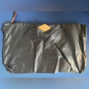 MZ Wallace Black cosmetic bag travel case with zipper